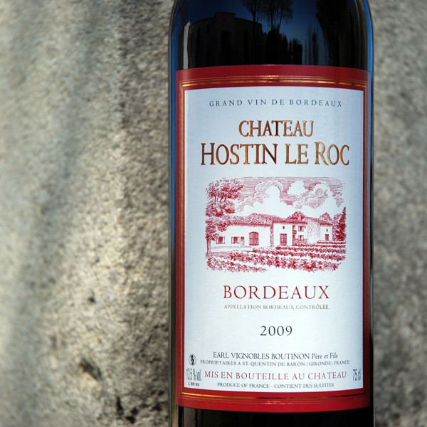 Château Hostin le Roc millésime 2009